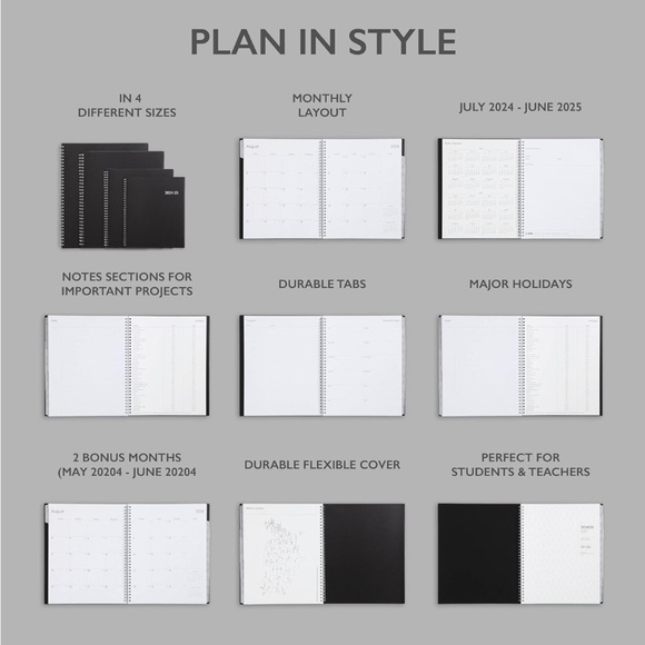 ✨FREE✨ Monthly Agenda (with purchase) - Picture 4 of 6